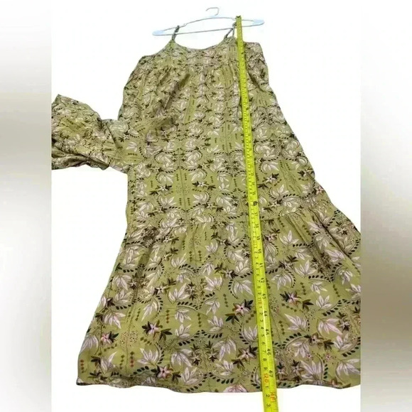 Floral Green Jumpsuit - Picture 9 of 10